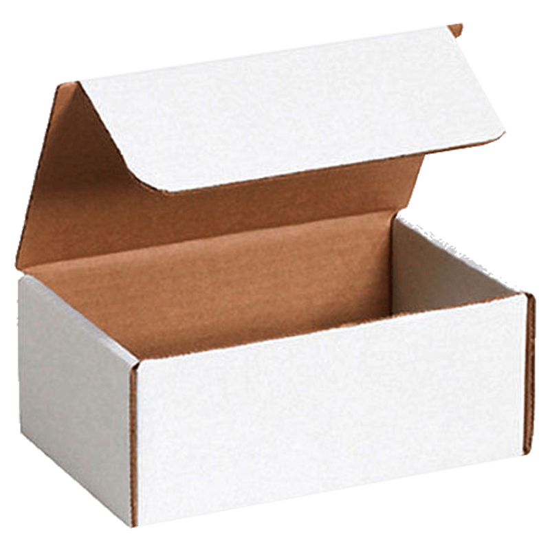 White Corrugated Box Free Design | White Corrugated Box Free Shipping |  White Corrugated Box Bulk Quantity | White Corrugated Box No Minimum