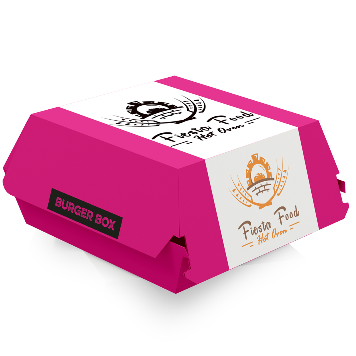 Branded Burger Box Free Design | Branded Burger Box Free Shipping |  Branded Burger Box Bulk Quantity | Branded Burger Box No Minimum