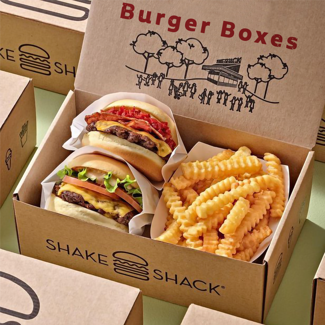 Gable Burger Box Free Design | Gable Burger Box Free Shipping |  Gable Burger Box Bulk Quantity | Gable Burger Box No Minimum