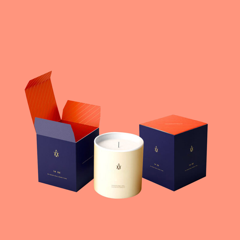 Cube Candle Box Free Design | Cube Candle Box Free Shipping |  Cube Candle Box Bulk Quantity | Cube Candle Box No Minimum