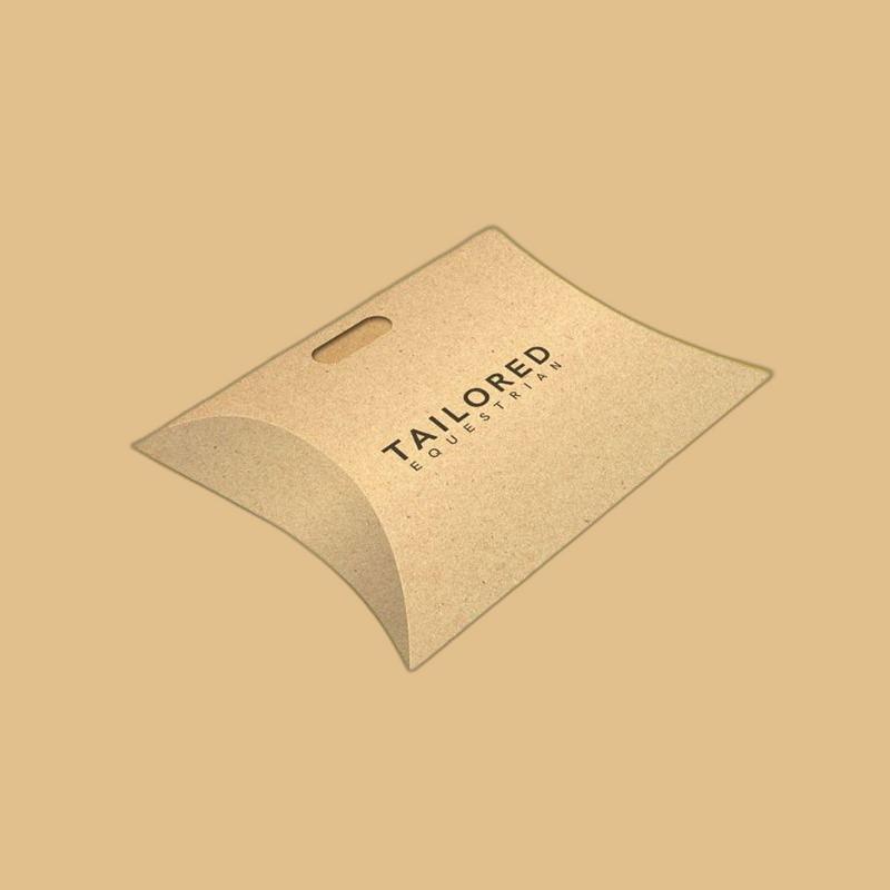 Custom Brown Kraft Pillow Boxes Free Design | Custom Brown Kraft Pillow Boxes Free Shipping |  Custom Brown Kraft Pillow Boxes Bulk Quantity | Custom Brown Kraft Pillow Boxes No Minimum