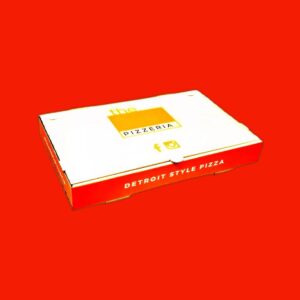 Custom Detroit Pizza Boxes