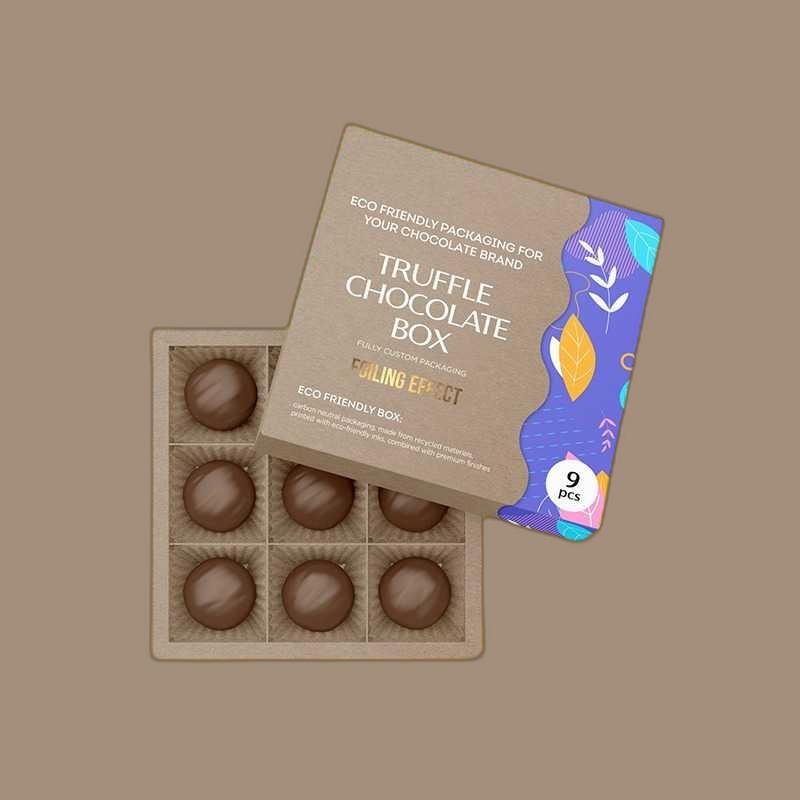 Custom Kraft Chocolate Boxes Free Design | Custom Kraft Chocolate Boxes Free Shipping |  Custom Kraft Chocolate Boxes Bulk Quantity | Custom Kraft Chocolate Boxes No Minimum
