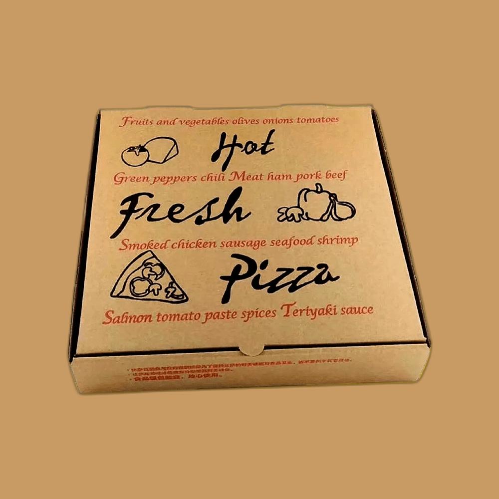 Cardboard Pizza Box Free Design | Cardboard Pizza Box Free Shipping |  Cardboard Pizza Box Bulk Quantity | Cardboard Pizza Box No Minimum