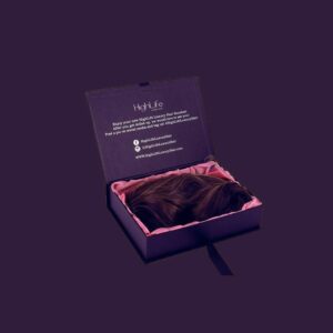 Custom Magnetic Closure Hair Extension Boxes