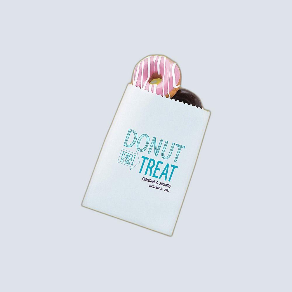 Custom Printed Donut Bags Free Design | Custom Printed Donut Bags Free Shipping |  Custom Printed Donut Bags Bulk Quantity | Custom Printed Donut Bags No Minimum