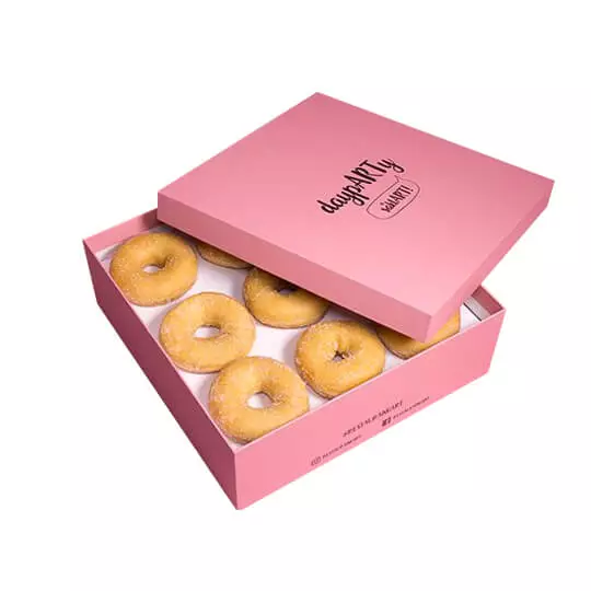 Donut Display Box Free Design | Donut Display Box Free Shipping |  Donut Display Box Bulk Quantity | Donut Display Box No Minimum