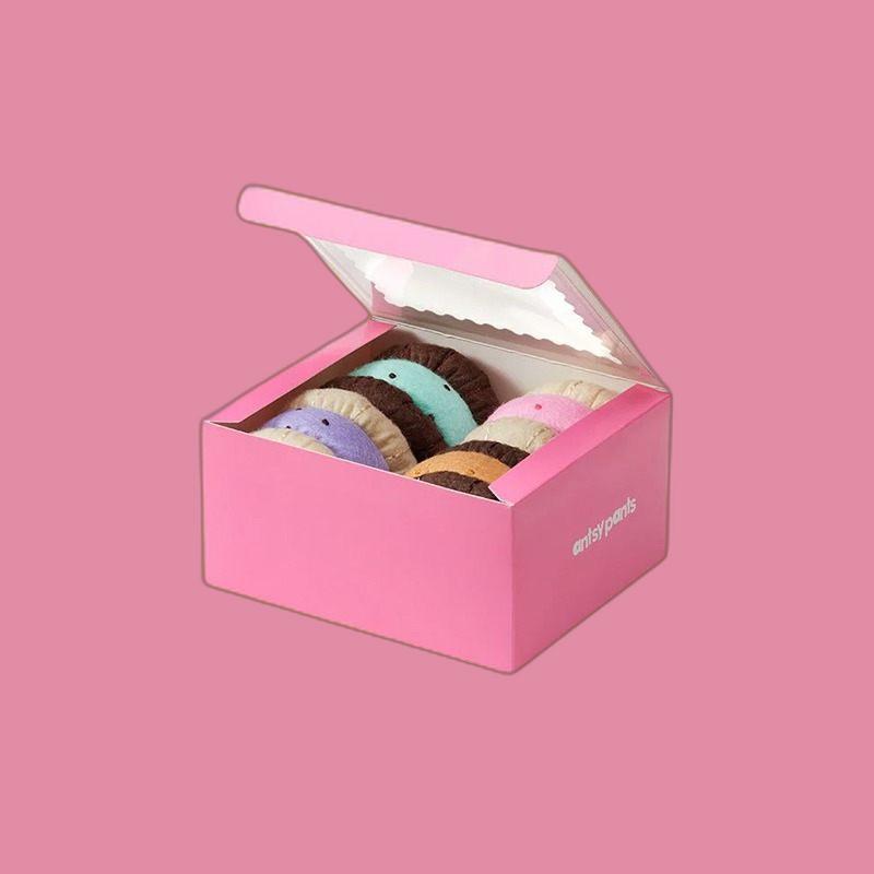 Pink Bakery Boxes with Window Free Design | Pink Bakery Boxes with Window Free Shipping |  Pink Bakery Boxes with Window Bulk Quantity | Pink Bakery Boxes with Window No Minimum