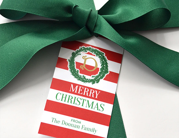 Christmas Tags Free Design | Christmas Tags Free Shipping |  Christmas Tags Bulk Quantity | Christmas Tags No Minimum