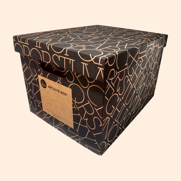 Corrugated Archival Box Free Design | Corrugated Archival Box Free Shipping |  Corrugated Archival Box Bulk Quantity | Corrugated Archival Box No Minimum