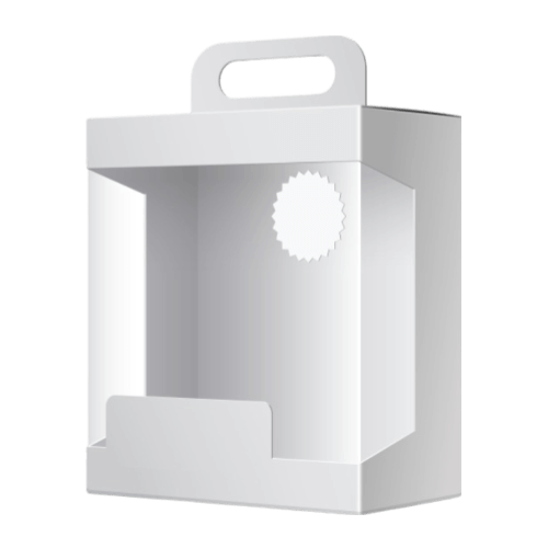 Hang Tab Box with Window Free Design | Hang Tab Box with Window Free Shipping |  Hang Tab Box with Window Bulk Quantity | Hang Tab Box with Window No Minimum