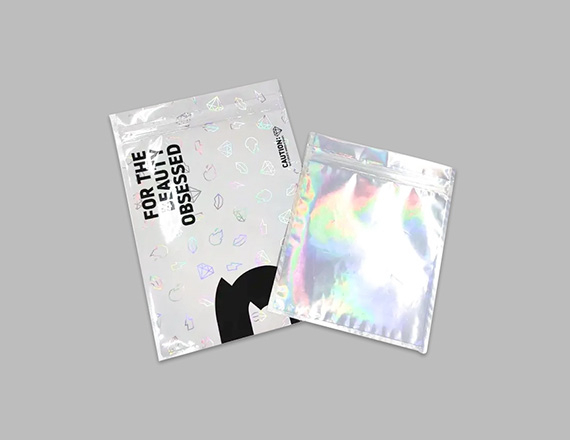 Holographic Mylar Bags Free Design | Holographic Mylar Bags Free Shipping |  Holographic Mylar Bags Bulk Quantity | Holographic Mylar Bags No Minimum