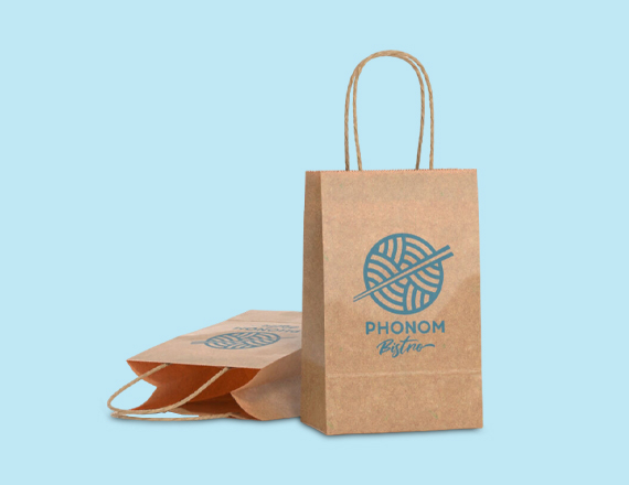 Kraft Bags Free Design | Kraft Bags Free Shipping |  Kraft Bags Bulk Quantity | Kraft Bags No Minimum