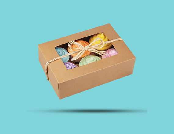 Kraft Cupcake Boxes Free Design | Kraft Cupcake Boxes Free Shipping |  Kraft Cupcake Boxes Bulk Quantity | Kraft Cupcake Boxes No Minimum