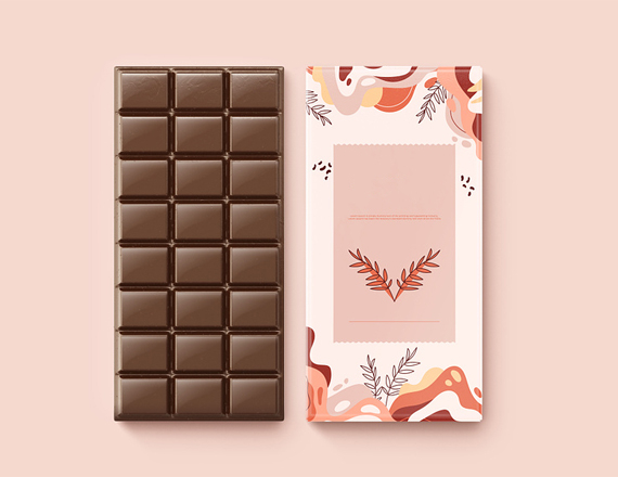 Mushroom Chocolate Bar Packaging Free Design | Mushroom Chocolate Bar Packaging Free Shipping |  Mushroom Chocolate Bar Packaging Bulk Quantity | Mushroom Chocolate Bar Packaging No Minimum