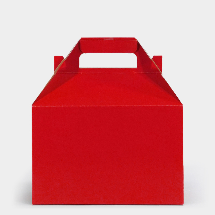 Red Gable Box Free Design | Red Gable Box Free Shipping |  Red Gable Box Bulk Quantity | Red Gable Box No Minimum