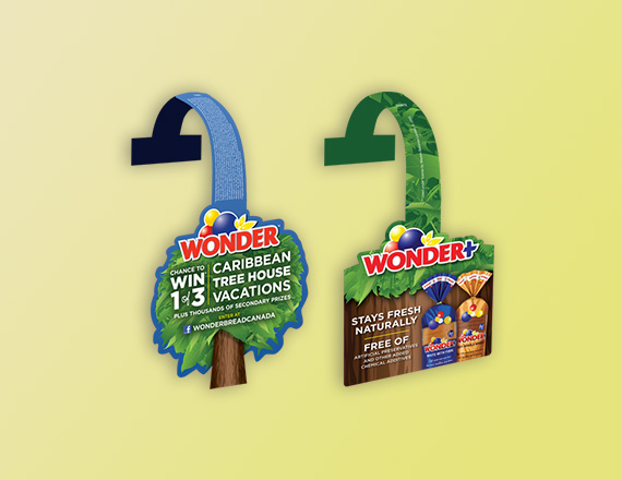 Shelf Wobbler Free Design | Shelf Wobbler Free Shipping |  Shelf Wobbler Bulk Quantity | Shelf Wobbler No Minimum