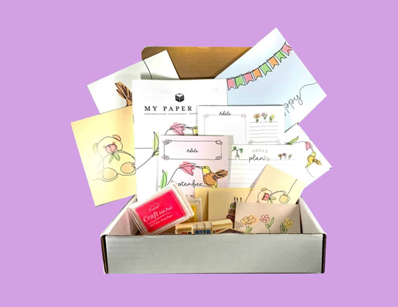 Stationery Subscription Box Free Design | Stationery Subscription Box Free Shipping |  Stationery Subscription Box Bulk Quantity | Stationery Subscription Box No Minimum