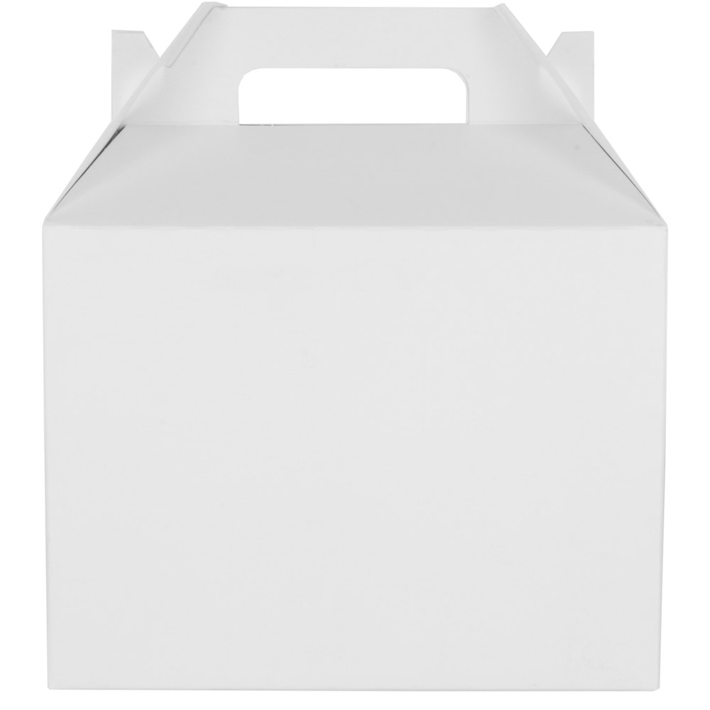 White Gable Box Free Design | White Gable Box Free Shipping |  White Gable Box Bulk Quantity | White Gable Box No Minimum